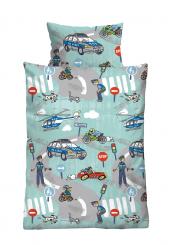 Kinder- & Jugendbettwäsche Biber 80/80 - 135/200cm