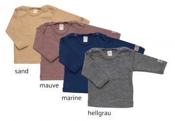 Baby Langarmshirt 68 | mauve