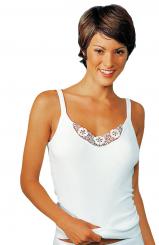 Damen-Trägerhemd mit Spitze 
