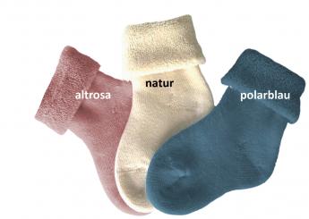 Baby-Söckchen 3er Pack | natur