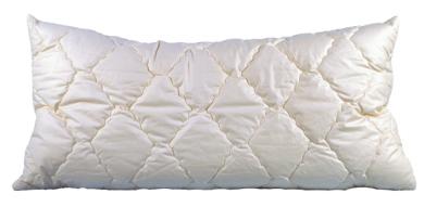 Schurwoll-Stepp-Kissen 40/60cm