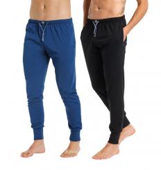 Herren-Jogging- oder Schlafanzughose 54/XL | dunkelblau