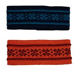 Schnee-Stirnband marine/petrol | 50/52