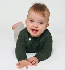 Baby Wickelpullover, Schüttli 