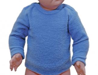 Baby-Langarm-Shirt von Lilano 74 | hellblau