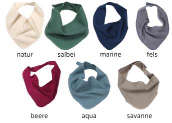 Baby-Dreieckstuch marine