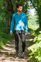 Herren-Laufshirt XL | sky