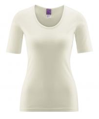 Damen-Hemd mit kurzem Arm 36/38 | natur