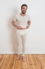 Herren-Hemd mit kurzem Arm 7 | natur