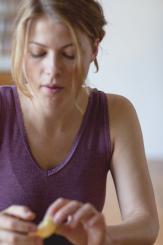 Damen-Achselhemd 44/46 | garnet