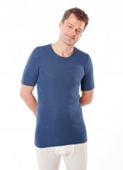 Herren-Hemd mit kurzem Arm 7 | blau