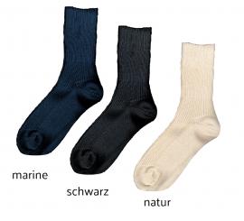 dicke Wintersocke 3er Pack | schwarz