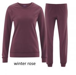 Damen-Pyjama L | winter rose