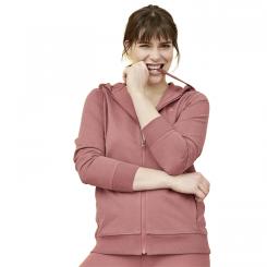 Damen Sweat-Kapuzenjacke 