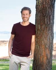 Herren-T-Shirt von Living Crafts S | backpflaume