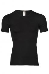 Herren-Hemd mit kurzem Arm 46/48 | schwarz