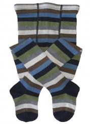 Kinder-Strumpfhose 1/2 | marine/coke/rohweiß