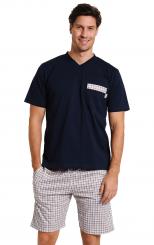 Herren-kurz-Pyjama XXL