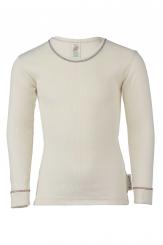 Kinder-Unterhemd mit langem Arm 104 | indigo