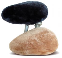 Fahrradsattelbezug anthrazit | mittel