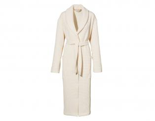 Waffelpikee Bademantel natur | L