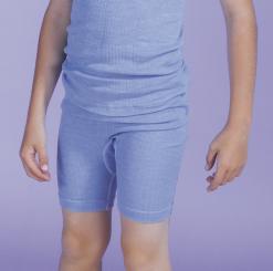 Kinder-Bermudas 116 | blau meliert