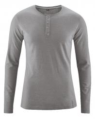 Herren-Langarm-Shirt L | taupe