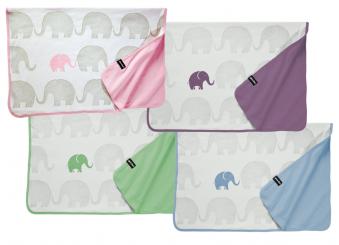 Baby-, Kinderdecke "Elefanten" 