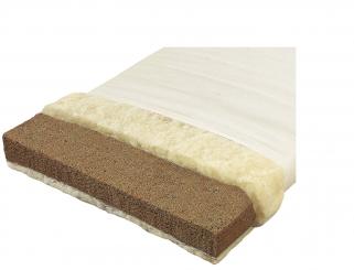 Kinderbett-Matratze "BIO-wohli Nico" 70/140cm | Schurwolle