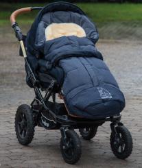 Kinderwagen-Lammfellfusssack 
