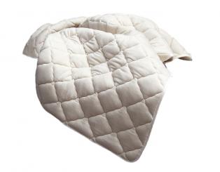 Duo-Noblesse-Schurwoll-Einziehdecke 135/200cm