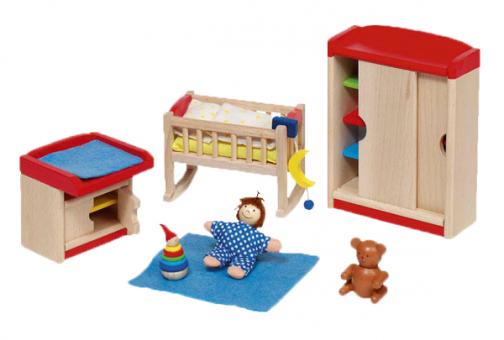 Puppenhauseinrichtung "Kinderzimmer" 