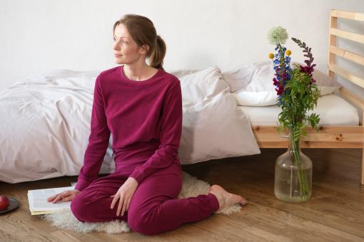 Damen-Pyjama "Frotteé" 