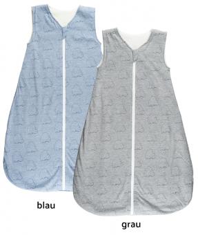 Baby-Schlafsack "Nilpferd" ohne Arm von Lilano 