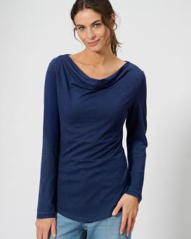 Damen-Langarm-Shirt M | night